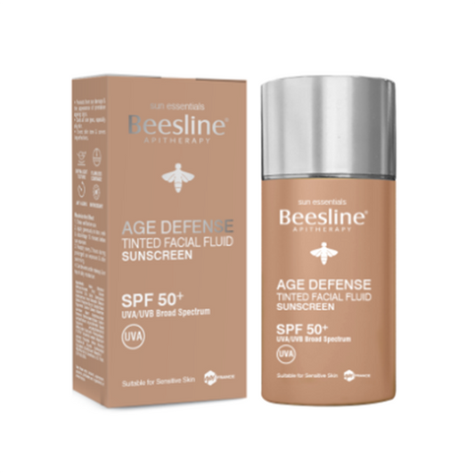 Beesline Age Defense Tinted (SPF 50+)  Facial Fluid SunScreen  40 ml