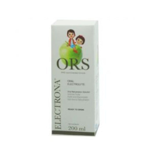 Electrona Ors Apple Flavour Oral Liquid 200 ml