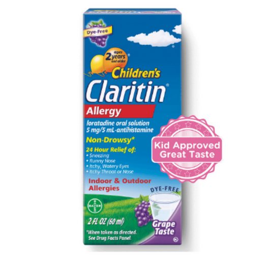 Claritine Child Grape Syrup 120ml