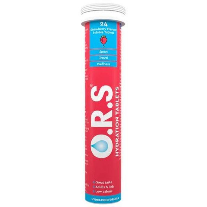 Ors Soluble Tablets 24s Strawberry