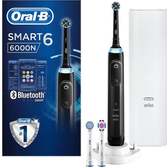 Braun Oral B Smart 6 Recharge Tooth Brush Bluetooth With TC:D700.535.5x