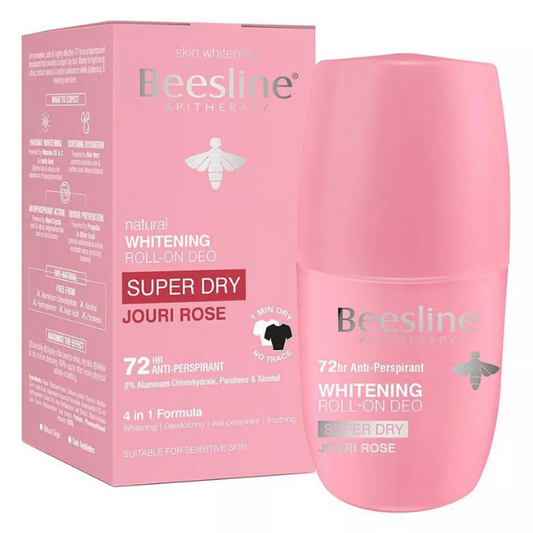 Beesline Whitening Roll-On Deodorant Super Dry Jouri Rose 50ml