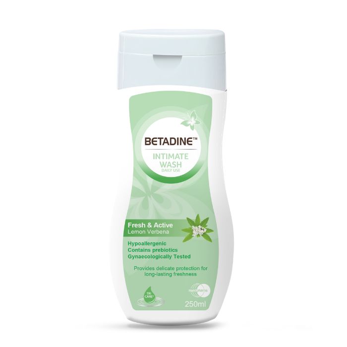 Betadine Intimate Wash Fresh & Active Lemon Verbena 250ml