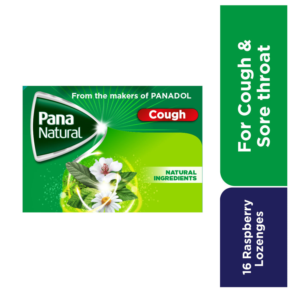 Pana Natural Lozenges For Cough & Sore throat, 16 Lozenges