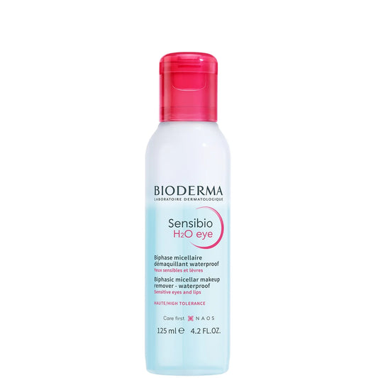 Bioderma Sensibio H2O Micellar Eye Make-Up Remover Solution, 125ml