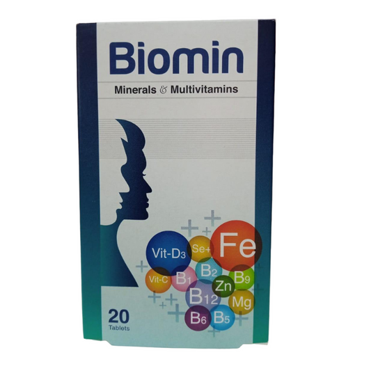 Biomin Multivitamin&Mineral Fc Tab 20s