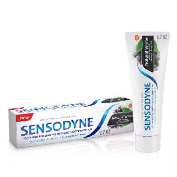 Sensodyne Natural White Charcoal Toothpaste 75ml