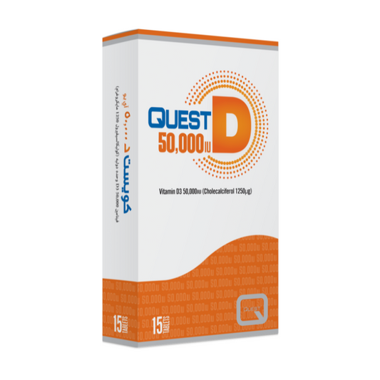 Quest D 50000IU Tab 15s