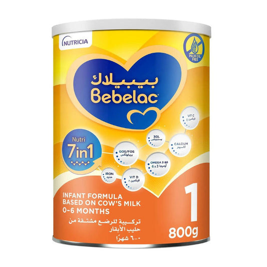 Bebelac Nutri 7 In 1 Palm Oil Free 1 Infant Formula 800g