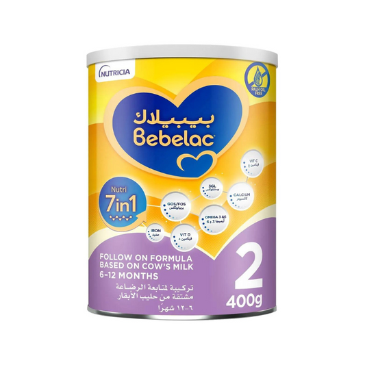 Bebelac Nutri 7 In 1 Palm Oil Free 2 Follow On Formula 400g