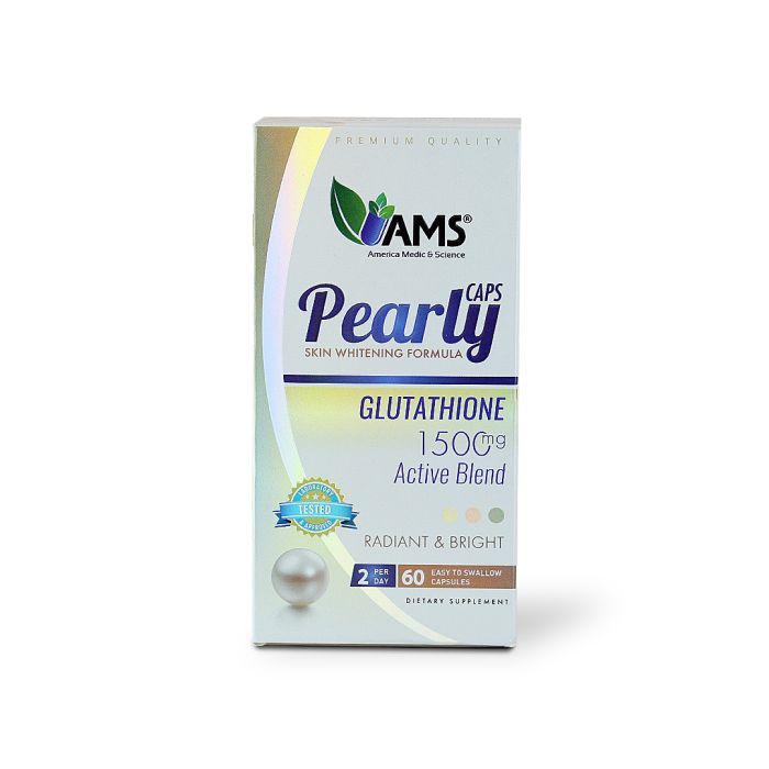 Ams Pearly Skin Whitening Capsules 60 Pieces