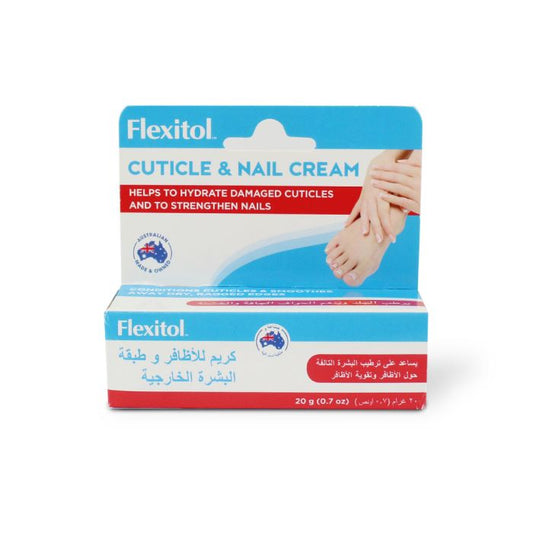 Flexitol Cuticle & Nail Cream (6% Urea), 20g