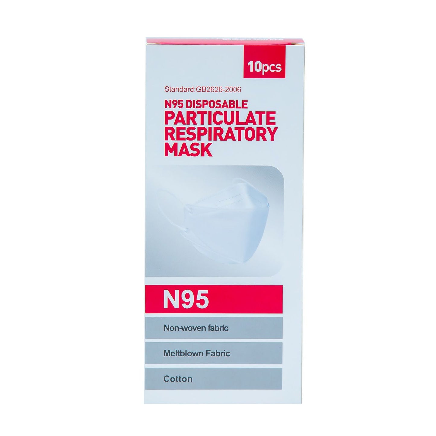 Disposable N95 Respiratory Face Mask