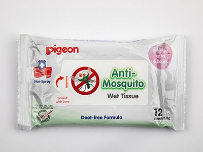 Pigeon Anti-Mosquito Wet Tissue 12s