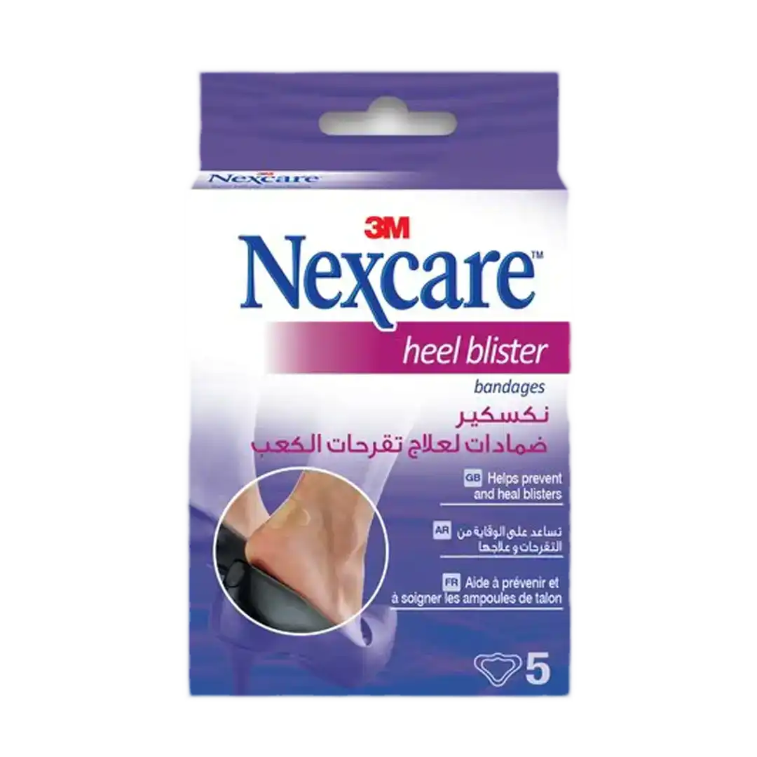 Nexcare Bandages Heel Blister Plasters, 45mmx70mm