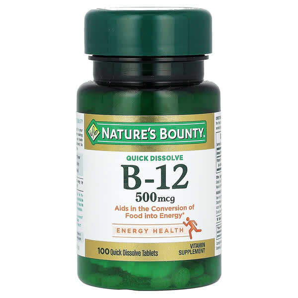 NB VIT B-12 SUBLINGUAL 500 MCG 100,S