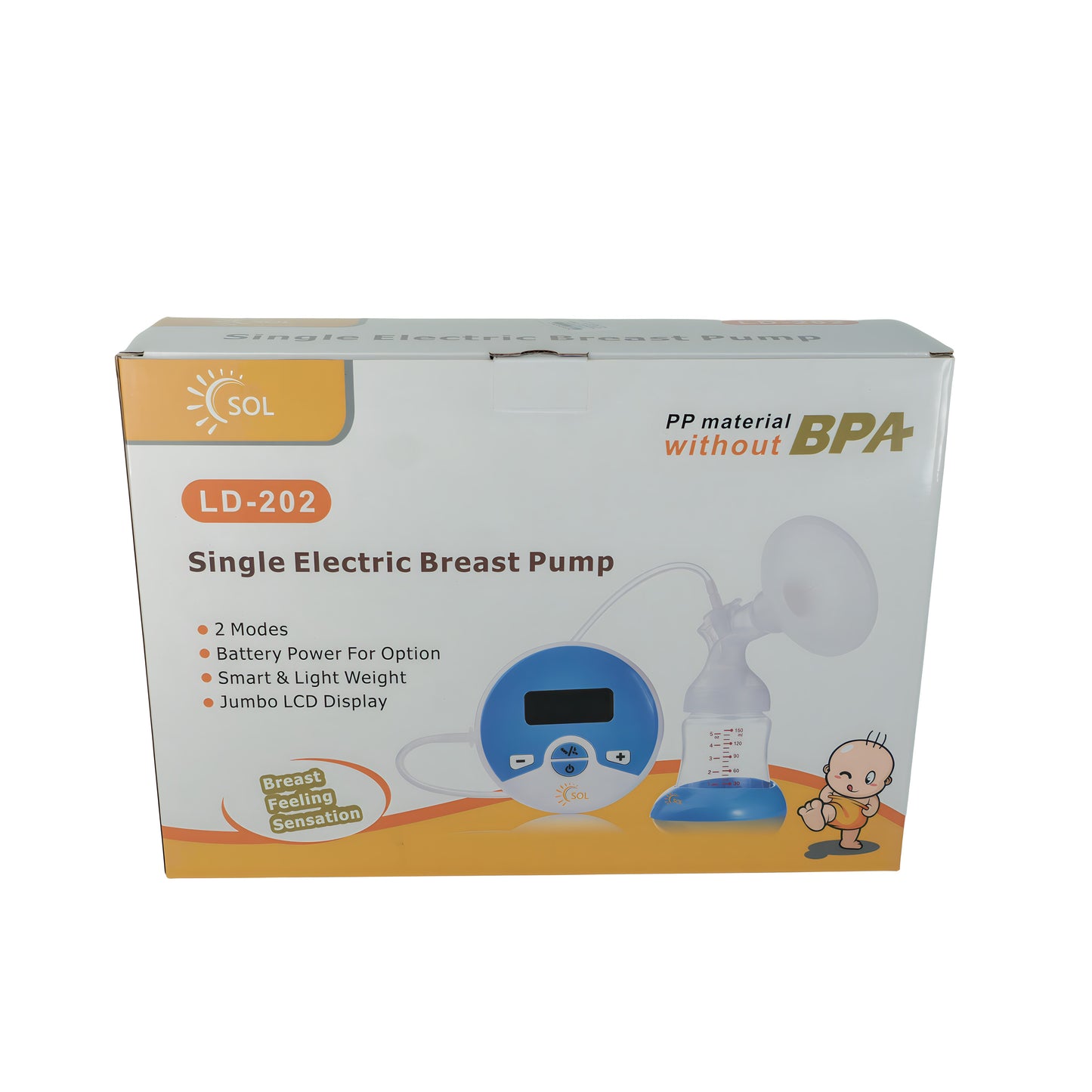 SOL BREAST PUMP ELECTRIC LD-202