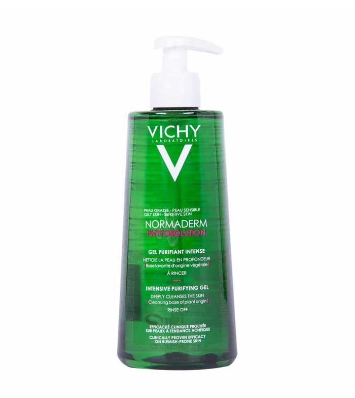 Vichy Normaderm Phytosolution Face Cleanser Gel for Oily/Acne Skin with Salicylic Acid, 400ml