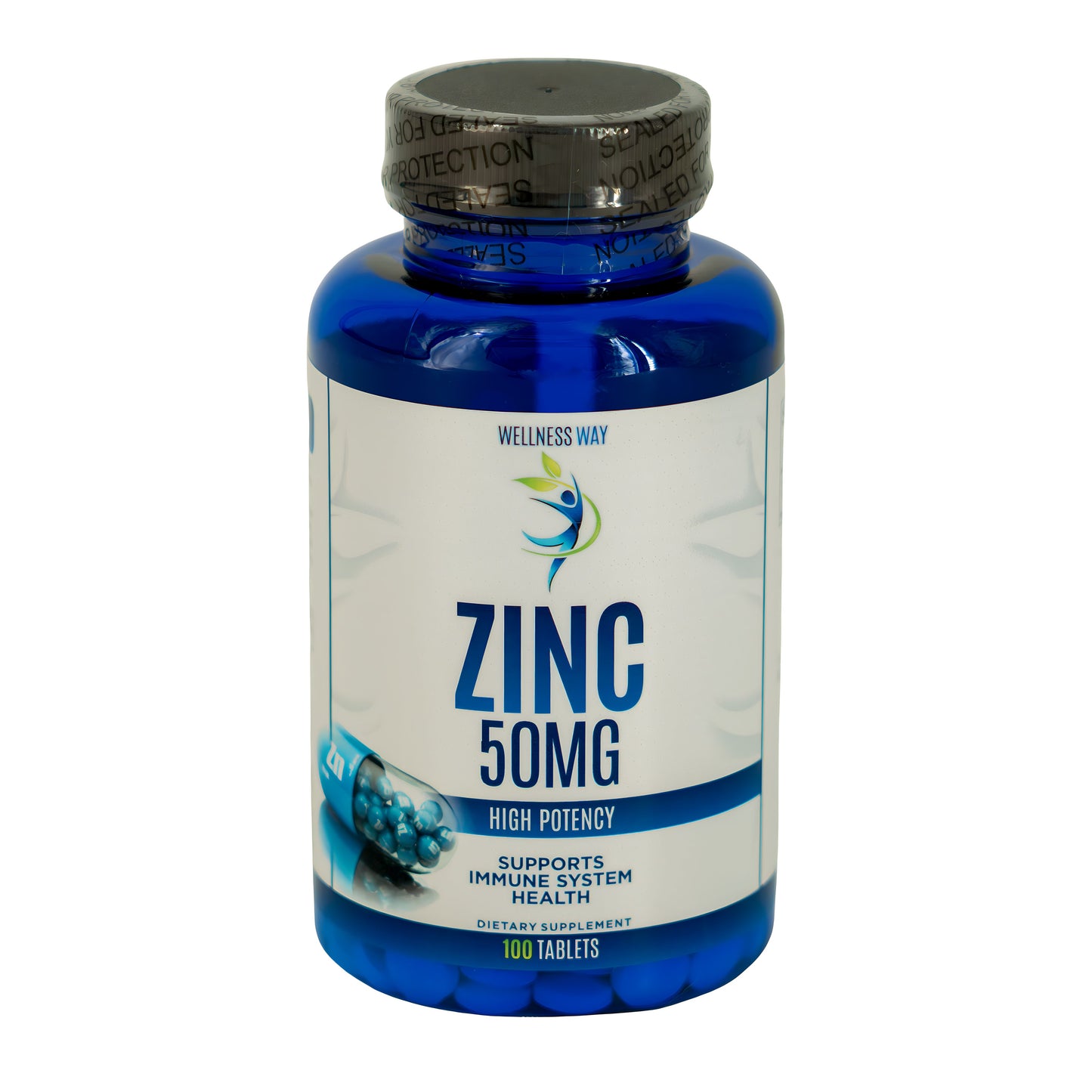 WELLNESS WAY ZINC 50MG 100TAB