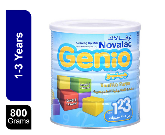 Novalac Genio 123 Growing Up Milk From 1-3 Years, 800g