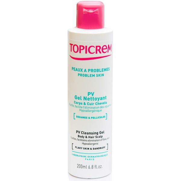 Topicrem PV Cleansing Gel Body & Hair Scalp 200ml