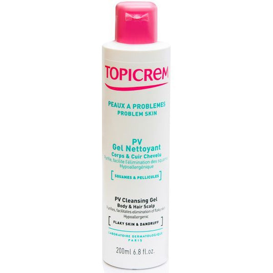 Topicrem PV Cleansing Gel Body & Hair Scalp 200ml