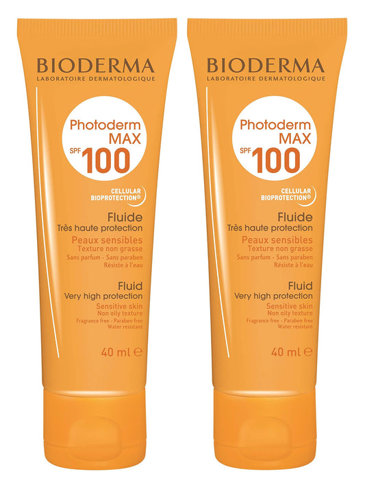 Bioderma Photoderm Max Fluid Light Spf100 Cream, 2x40ml