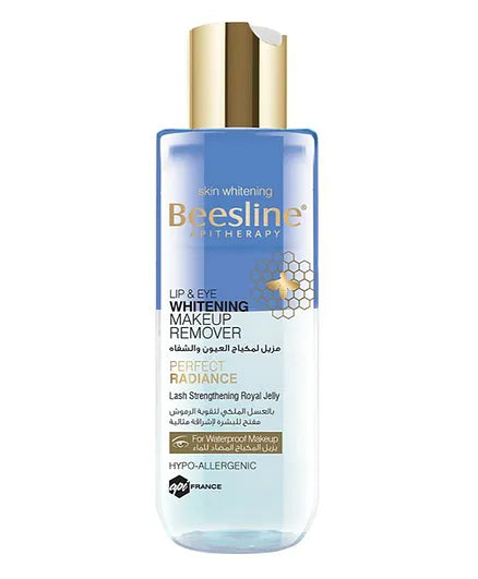 Beesline Lip & Eye Whitening Makeup Remover Lash Strengthening Royal Jelly 150 Ml