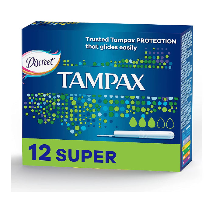 Tampax Tampons Super 12's