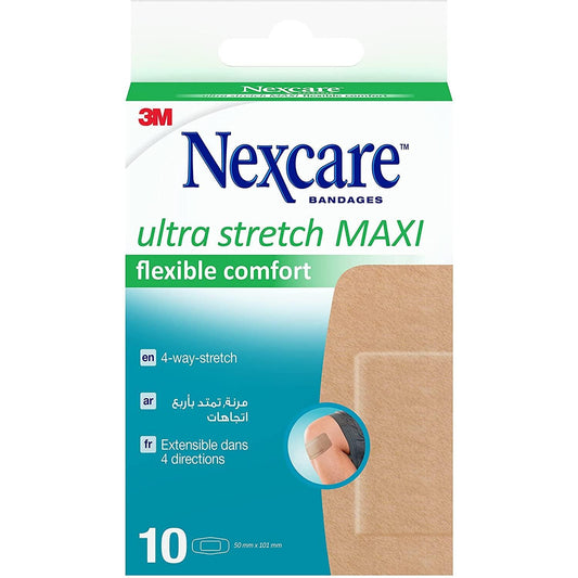 nexcare ultra stretch maxi bandage 10s