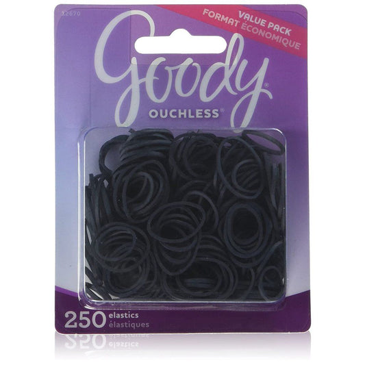 Goody Classics Rubberband Black, 250 Pieces 11.5cm