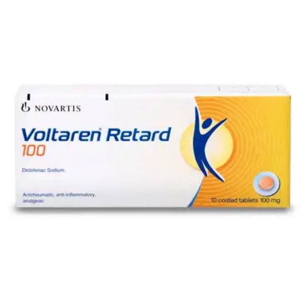 Voltaren Retarded 100Mg Tablet 10'S