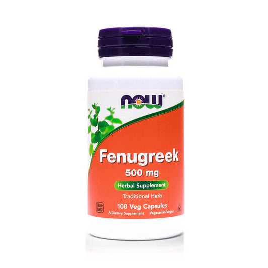 Now Fenugreek 500gm Capsules, 100 Caps