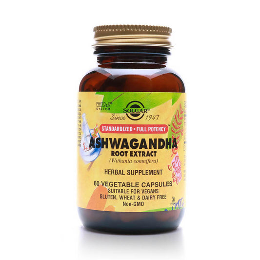 Solgar Ashwagandha Root Extract Vcaps, 60 Caps