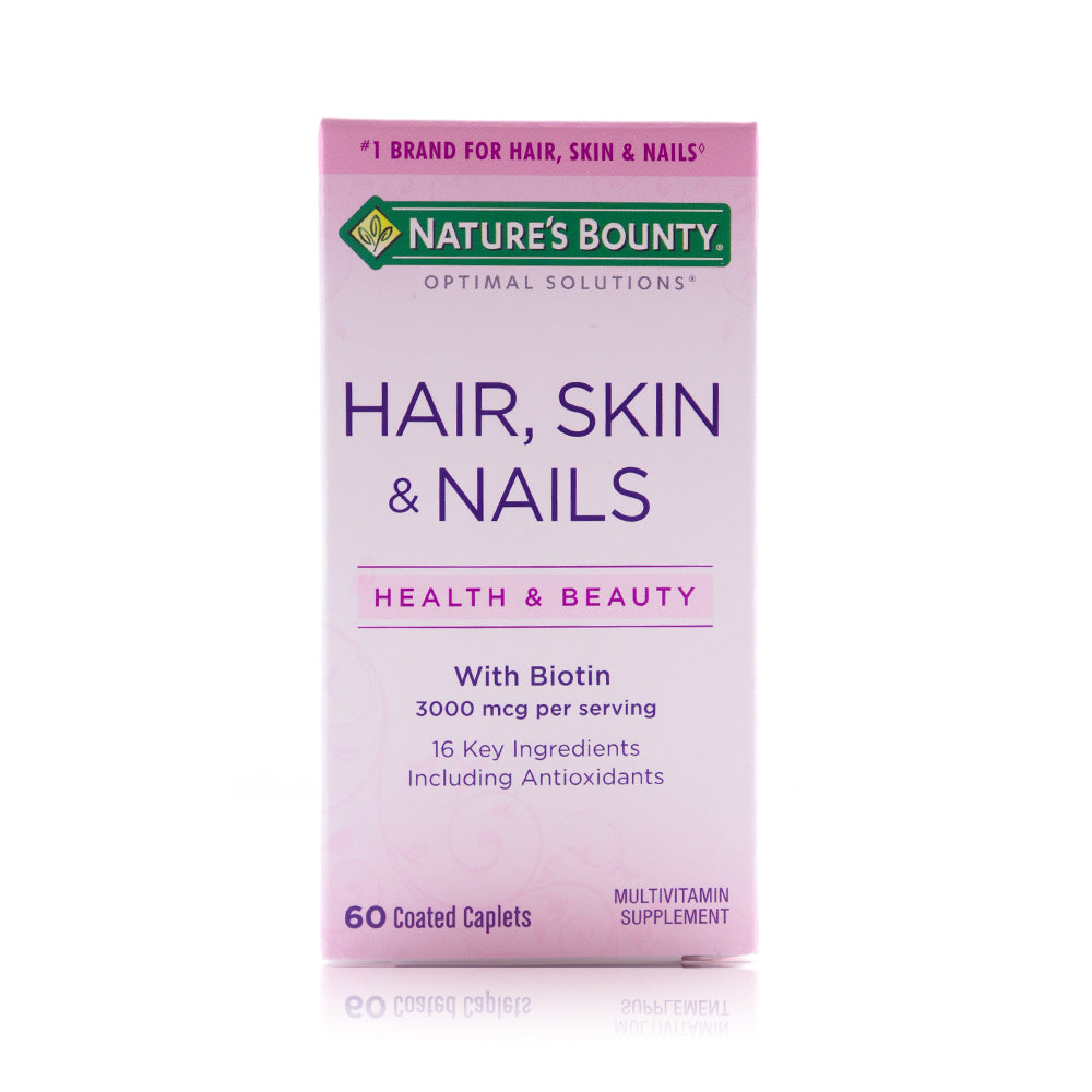 Natures Bounty Hair Skin & Nails Tablets, 60 Tabs