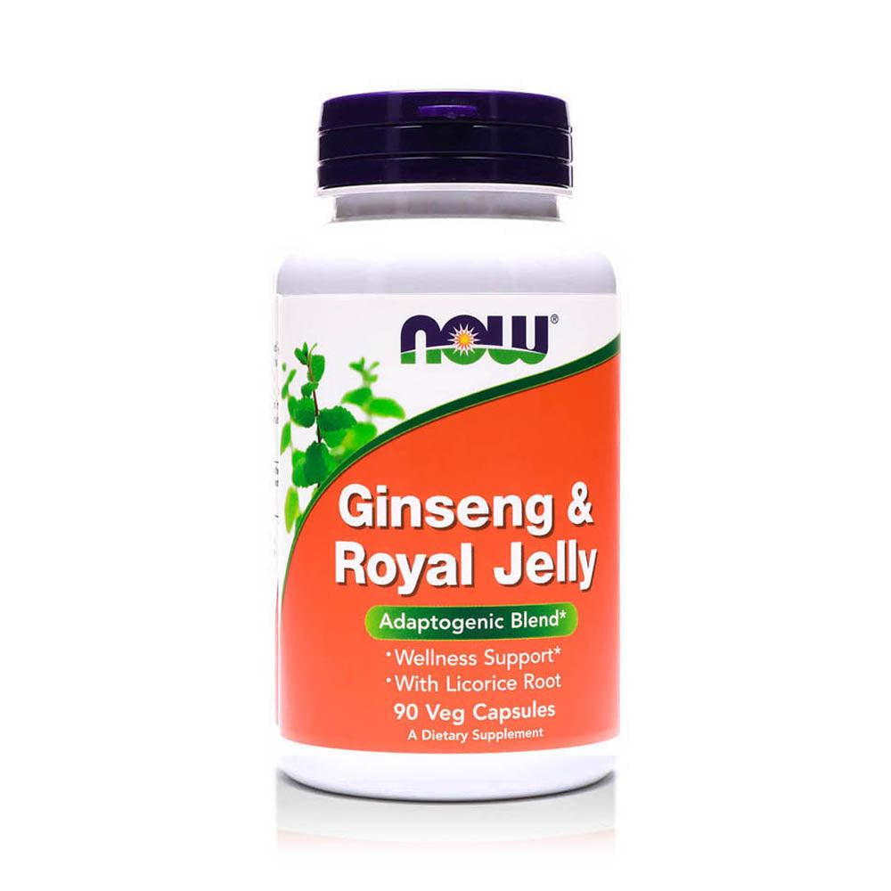 Now Ginseng & Royal Jelly Tablets, 90 Tabs