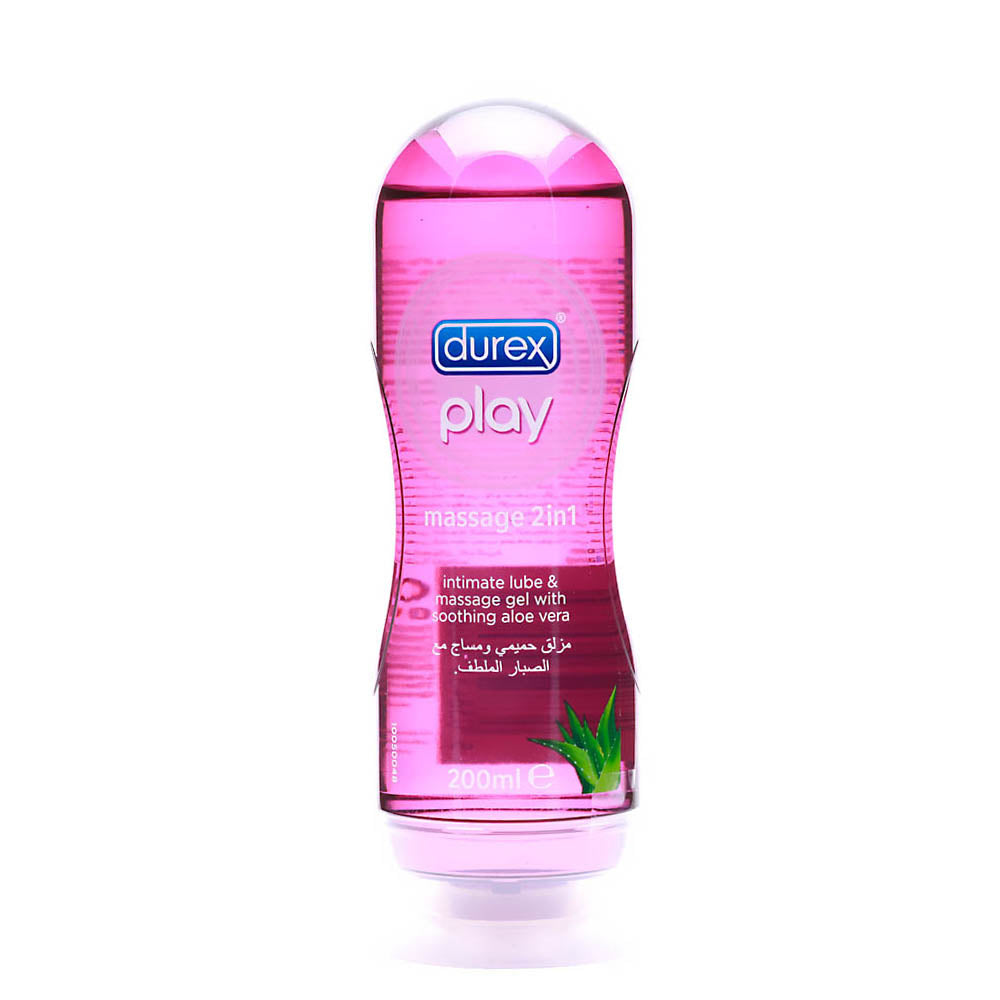 Durex Play Massage Gel 2in1 Aloe Vera, 200 ml