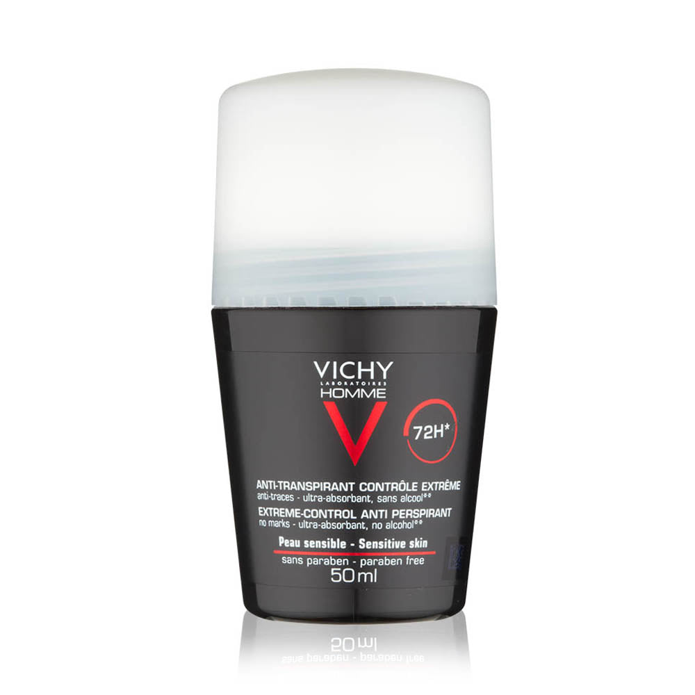 Vichy Homme Deodorant Antiperspirant, 50 ml