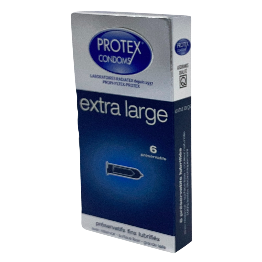 Protex Extra Large Condoms, 6 Pieces