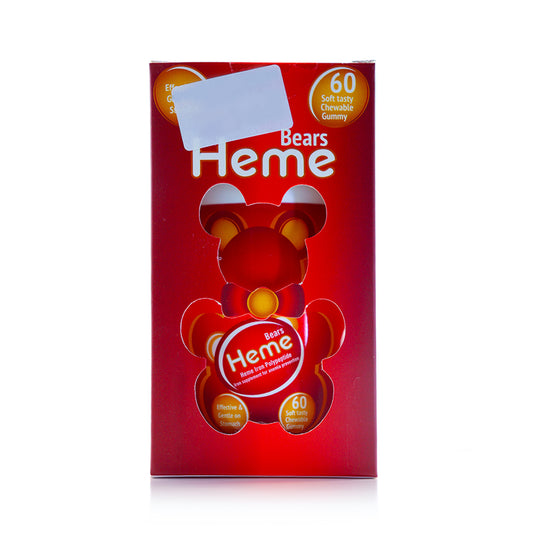 Synergy Heme Bears Iron Polypeptide, 60 Gummies