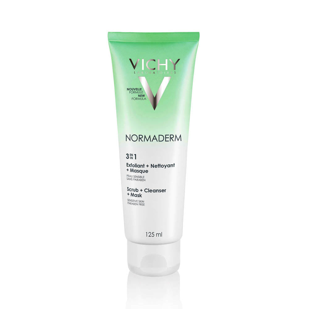 Vichy Normaderm 3in1 Cleanser, 125 ml