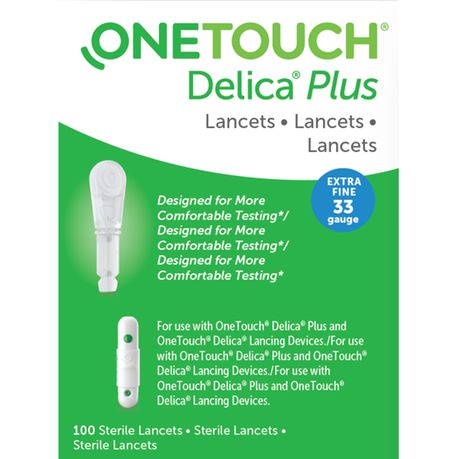 Ls One Touch Delica Lancets 100's