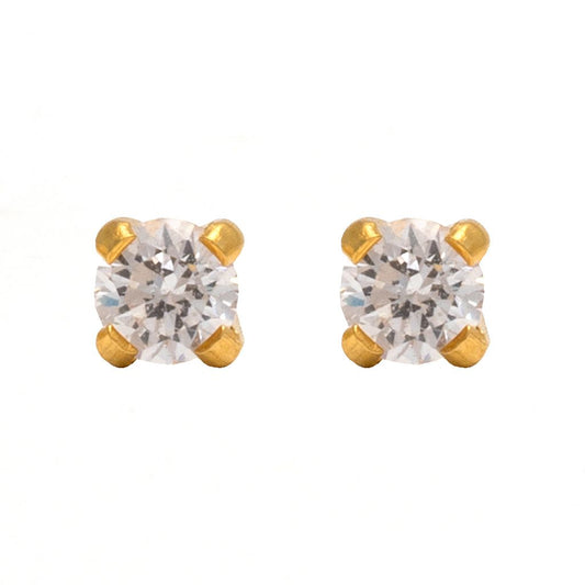 Studex Pers Ear Piercer Bx Gold Plated Cz-4