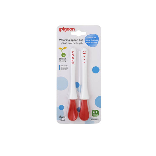 Pigeon Weaning Spoon Set, 2 Pieces