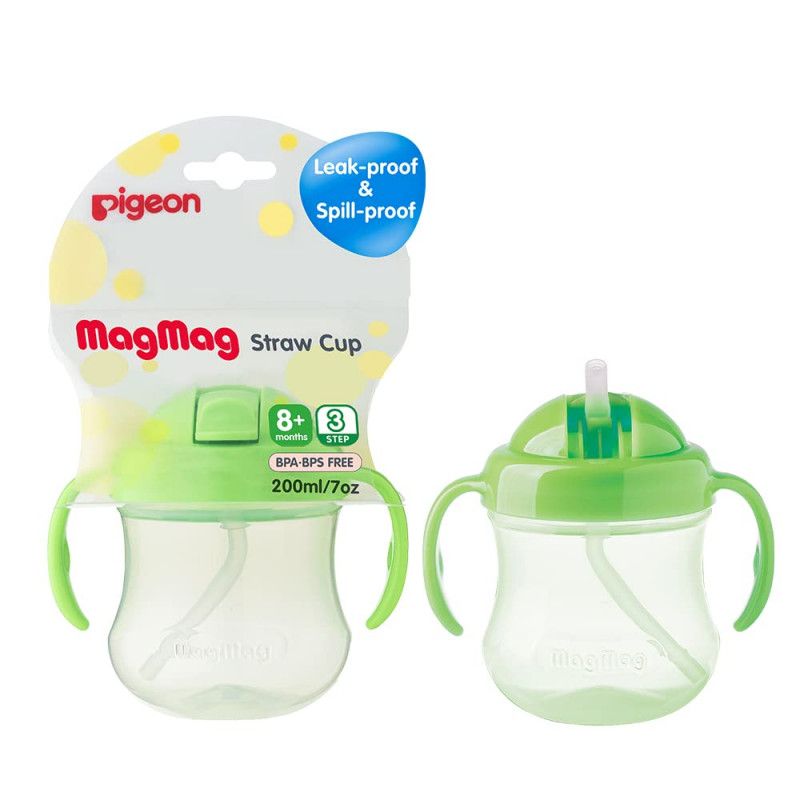 Pigeon Baby Mag Mag Straw Cup, 8+ Months, 200ml