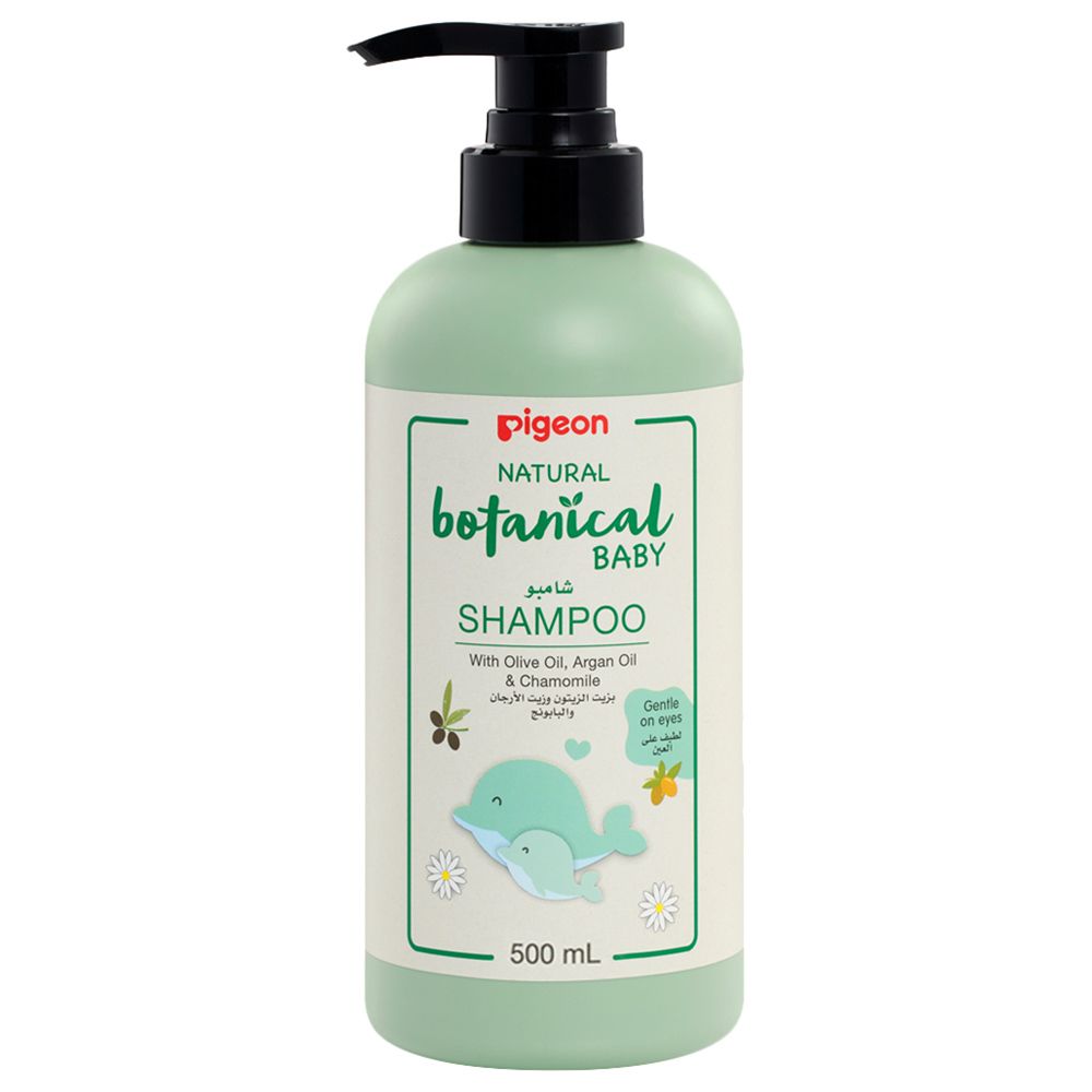 Pigeon Natural Botanical Baby Shampoo, 500ml