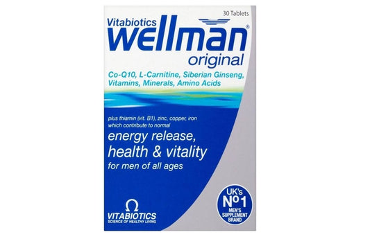 Vitabiotics Wellman Original Tablets 30 Pieces