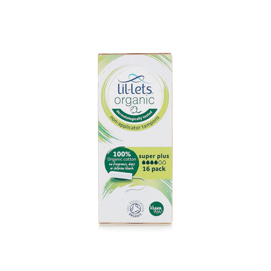 Lil Lets Organic Super Plus 16 Pack