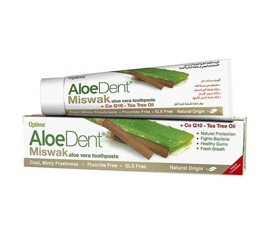 Optima AloeDent Miswak Aloe Vera Toothpaste, 100ml