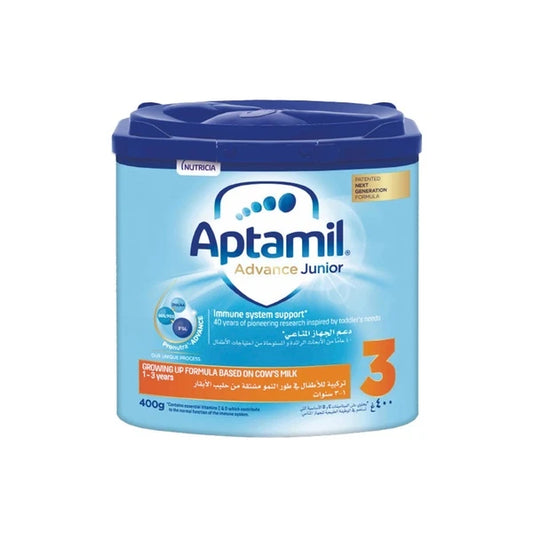 Aptamil Advance Junior 3 Next Generation Growing Up Formula, 1-3 Years 400g